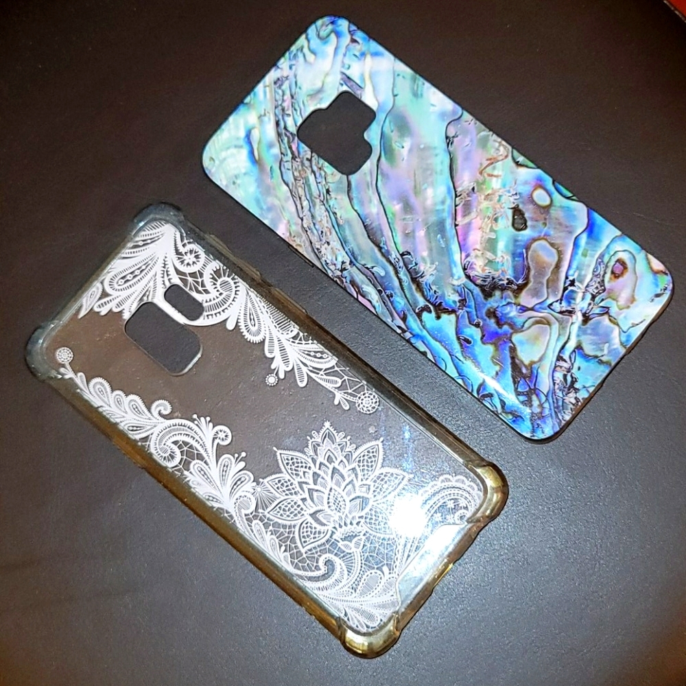 Samsung Galaxy S9 phone case $15 for both